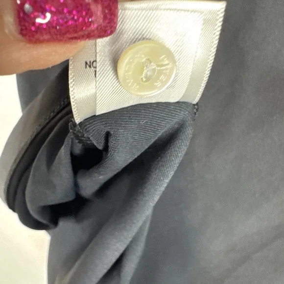 Peter Millar Black Polo Shirt Womens M UPF 50+ Sun Protection Performance - Picture 8 of 8